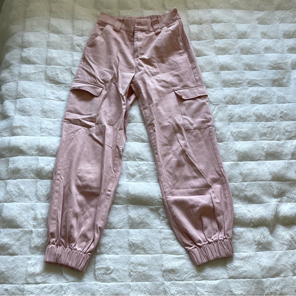 Pacsun Pink Cargo Pants Joggers